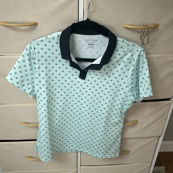 Golf/Tennis Collared Short Sleeve Top - Picture 1 of 5